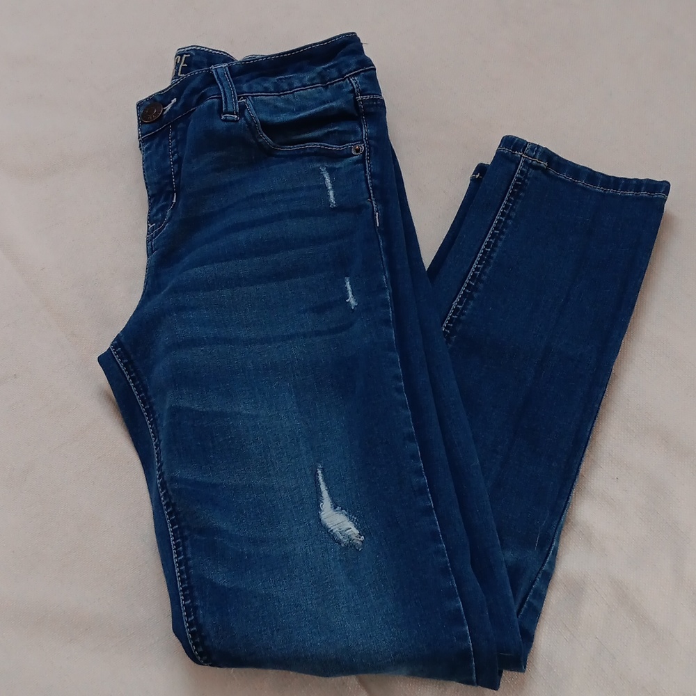 Justice Mid Rise Jeans